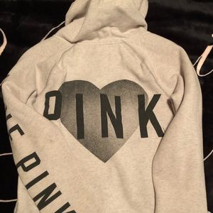 Pink hoodie